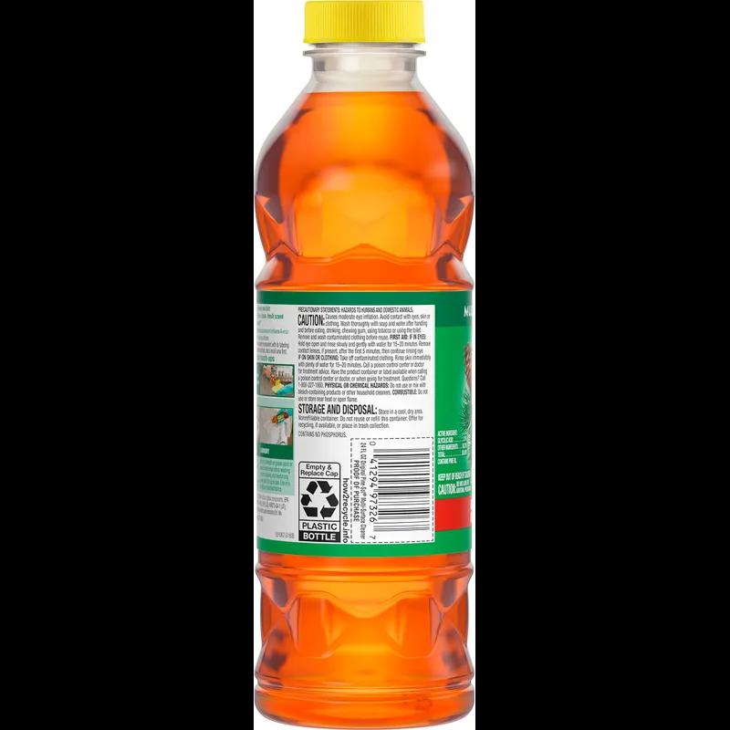 Pine-Sol® Pine All Purpose Cleaner Deodorizer 24 FLOZ Multi Surface Concentrate Antibacterial 12/Case