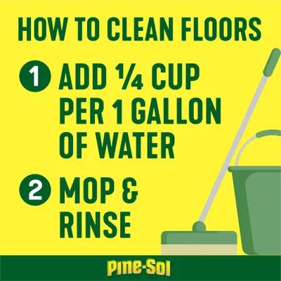Pine-Sol® Pine All Purpose Cleaner Deodorizer 24 FLOZ Multi Surface Concentrate Antibacterial 12/Case