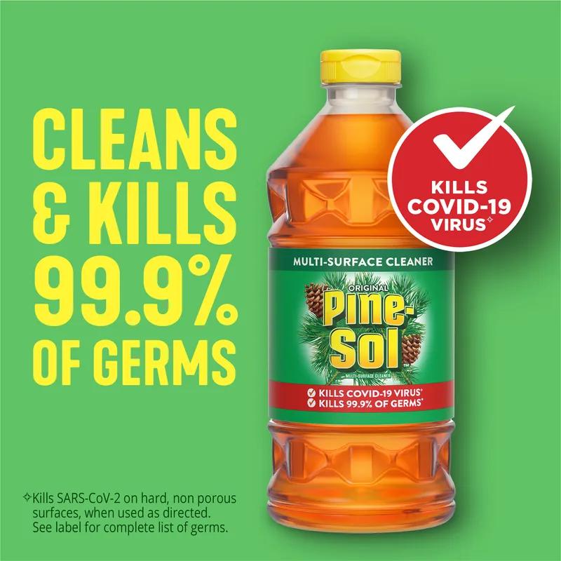 Pine-Sol® Pine All Purpose Cleaner Deodorizer 24 FLOZ Multi Surface Concentrate Antibacterial 12/Case