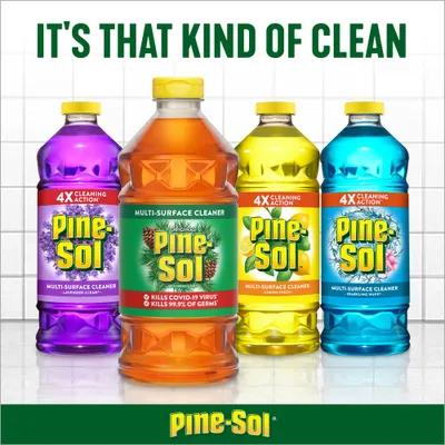 Pine-Sol® Pine All Purpose Cleaner Deodorizer 24 FLOZ Multi Surface Concentrate Antibacterial 12/Case