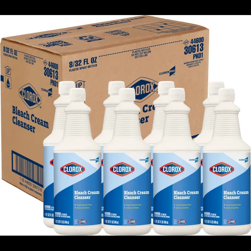 Clorox® Floral Cleanser 32 FLOZ Cream Bleach 8/Case