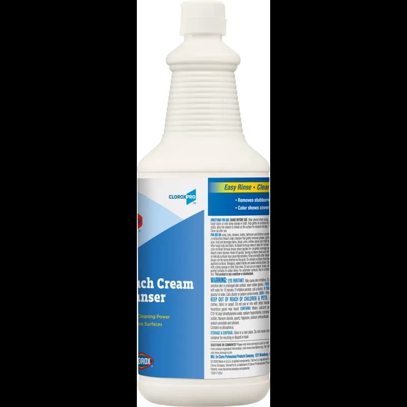 Clorox® Floral Cleanser 32 FLOZ Cream Bleach 8/Case