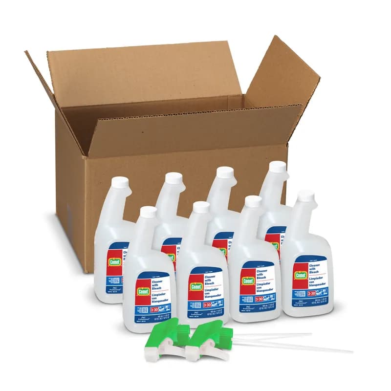 Comet All Purpose Cleaner Detergent 1 QT Multi Surface RTU With Bleach 8/Case