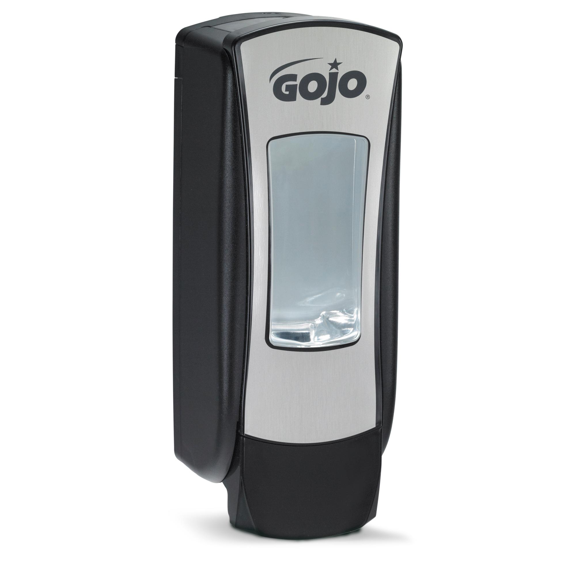 GOJO® ADX-12 Soap Dispenser Foam 1250 mL 3.98X4.65X11.89 IN Chrome Push Style Surface Mount 1/Each