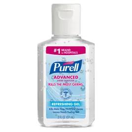 Purell® Hand Sanitizer Gel 2 FLOZ 1.03X1.82X3.94 IN Clean Scent 70% Ethyl Alcohol TFX 24/Case