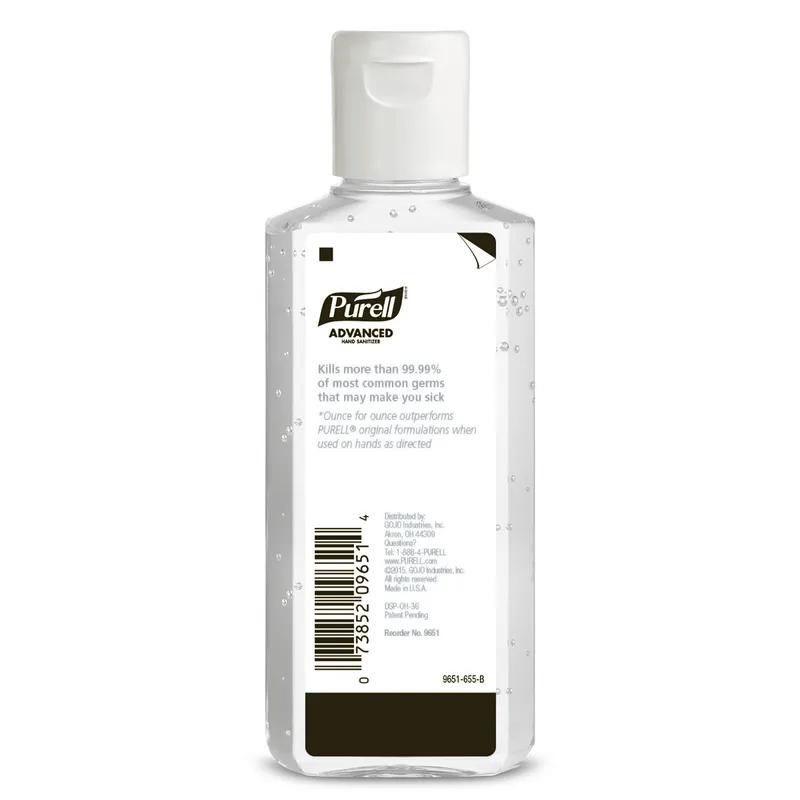 Purell® Hand Sanitizer Gel 4 FLOZ 1.1X2.13X5.44 IN Clean Scent 70% Ethyl Alcohol 24/Case