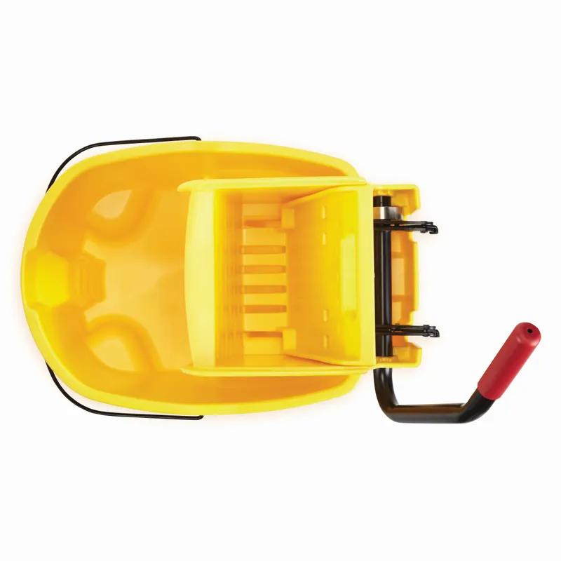 WaveBrake® Mop Bucket & Wringer 35 QT Plastic Blue Side Press 1/Each