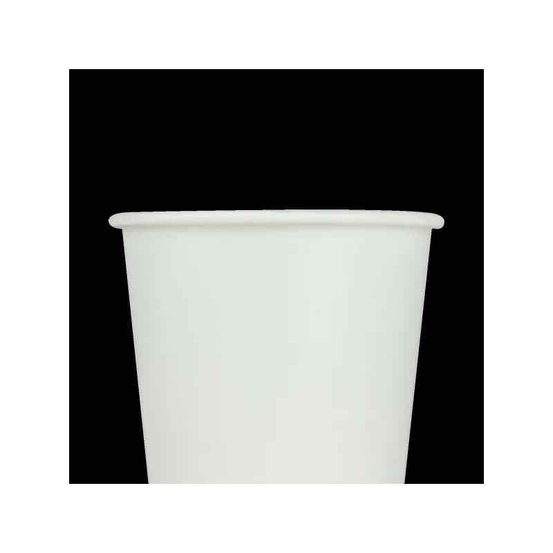 Karat® Cold Cup 12 OZ Double Wall Poly-Coated Paper White 1000/Case