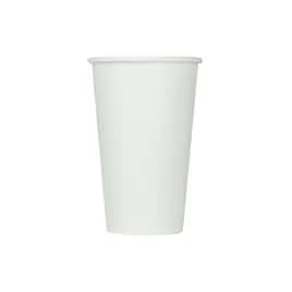 Karat® Cold Cup 16 OZ Double Wall Poly-Coated Paper White 90MM 1000/Case