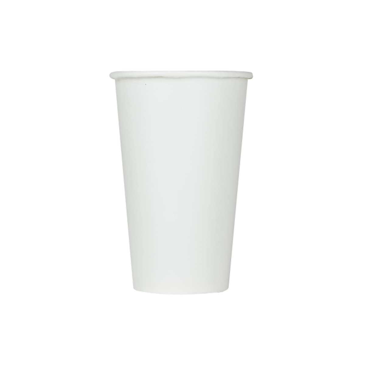 Karat® Cold Cup 16 OZ Double Wall Poly-Coated Paper White 90MM 1000/Case