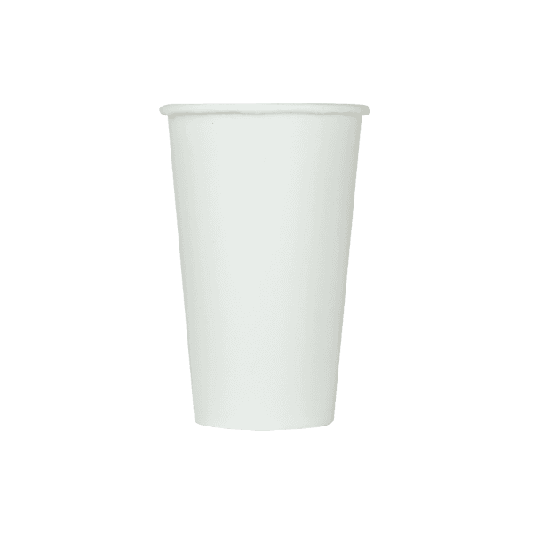 Karat® Cold Cup 16 OZ Double Wall Poly-Coated Paper White 90MM 1000/Case