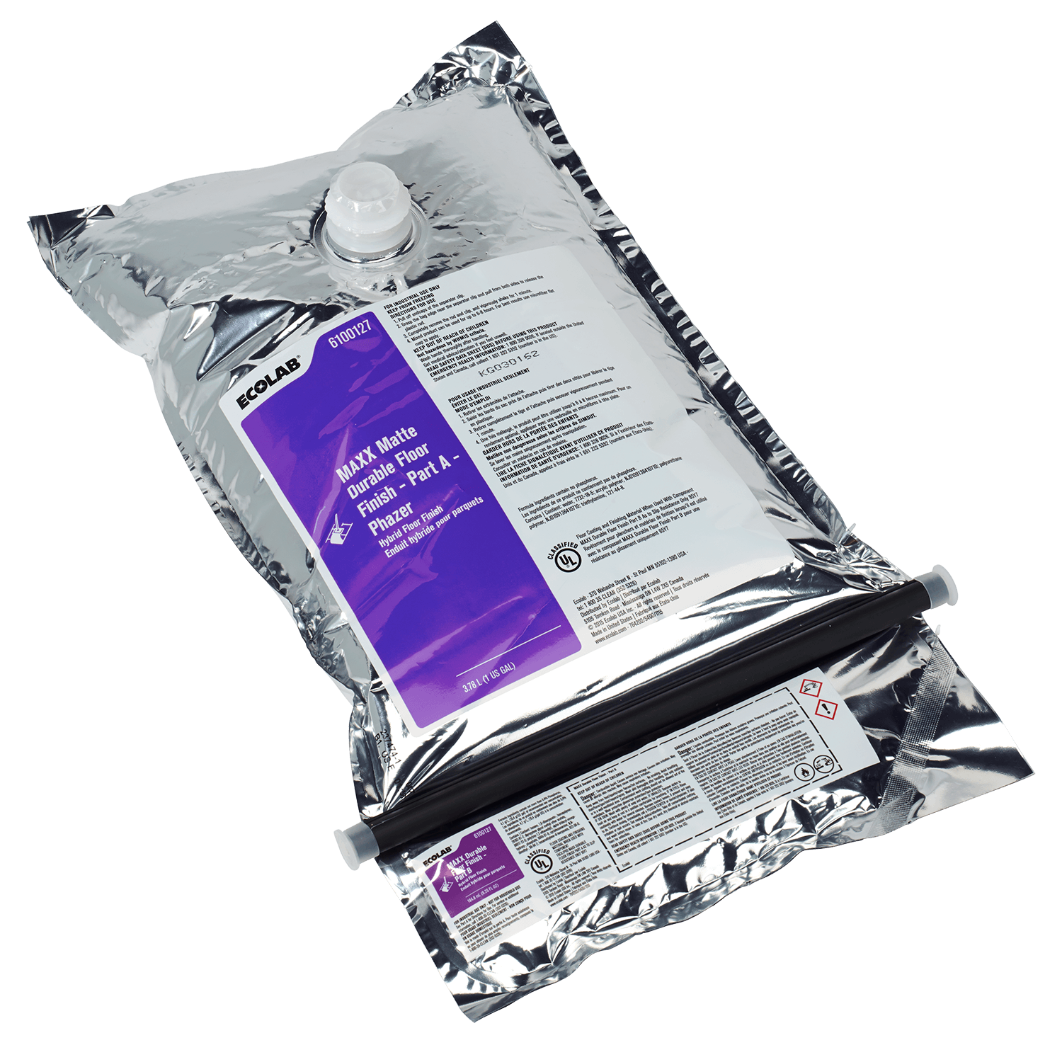 MAXX Phazer® Floor Finish 1 GAL Kit Durable 2/Case