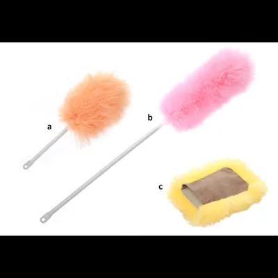 Duster 12 IN Pink With Handle Reusable Pom 1/Each