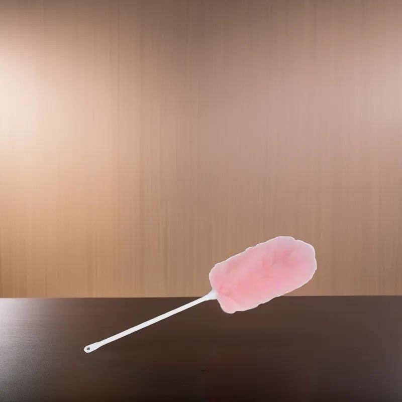 Duster 12 IN Pink With Handle Reusable Pom 1/Each