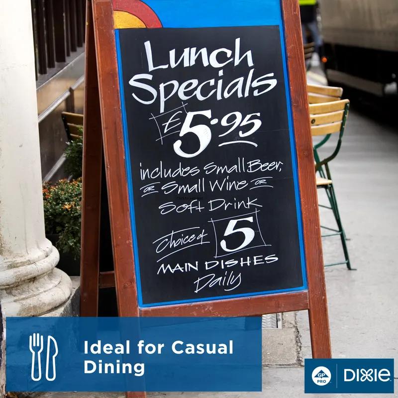 Dixie® Grab-N-Go® Fork PS White Medium Weight 1000/Case