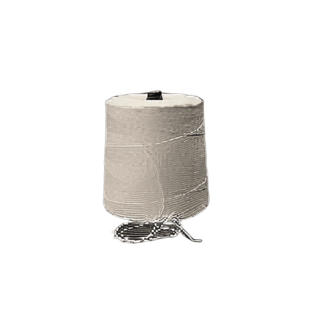 Twine 9800 FT White Cotton 4PLY Cone 1/Roll