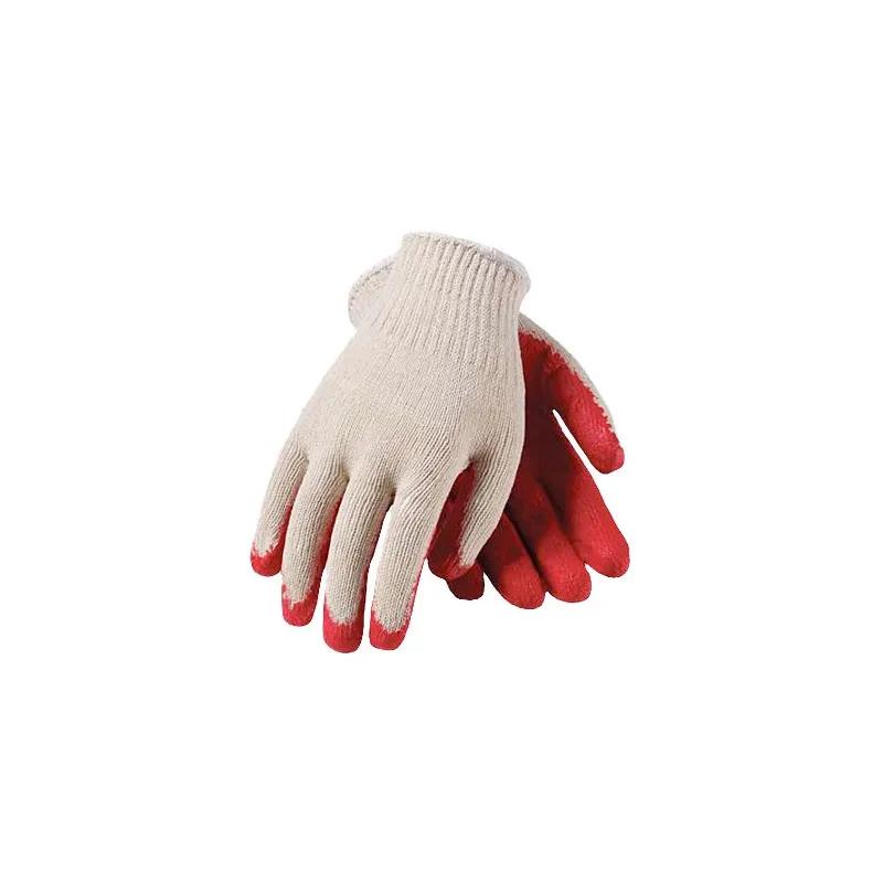 Gloves Large (LG) Latex-Coated Cotton Disposable 12/Dozen