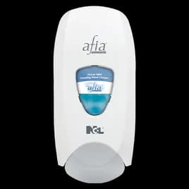 Afia Hand Sanitizer & Soap Dispenser Foam 1250 mL 7X12X4 IN Black Manual Surface Mount 1/Each