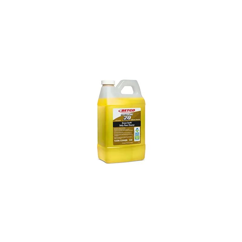 FastDraw® Green Earth® 20 Fragrance Free Floor Cleaner 2 L Daily Neutral Concentrate Liquid Low Foam Daily 4/Case
