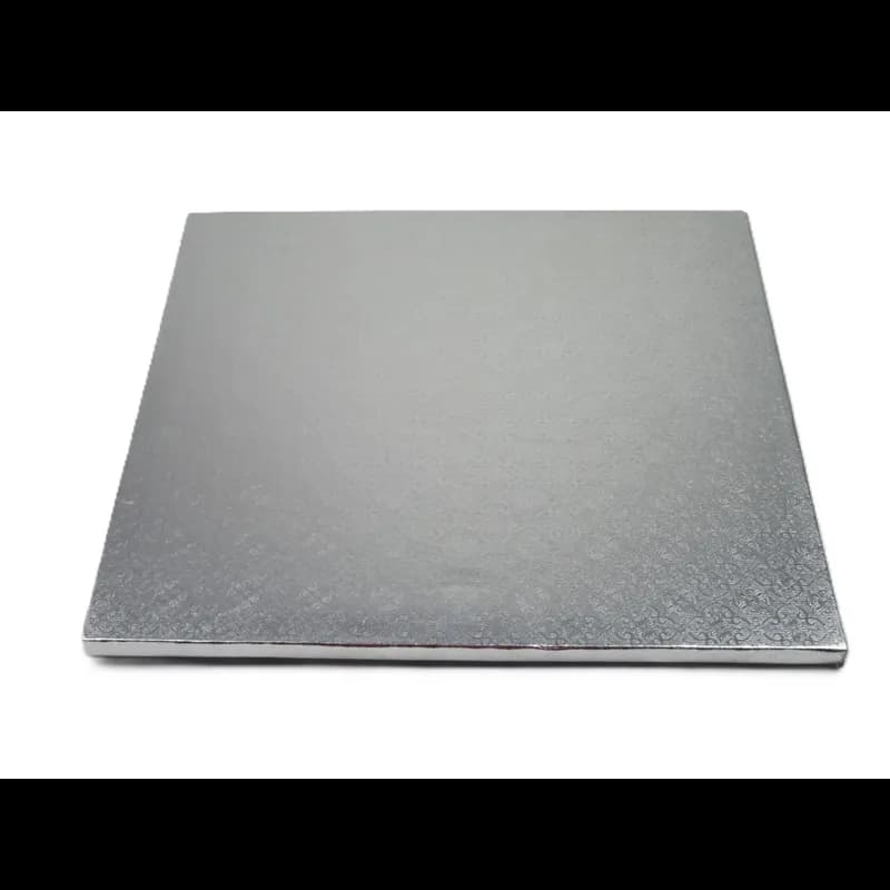 Cake Board 14X14 IN Silver Square 12/Case