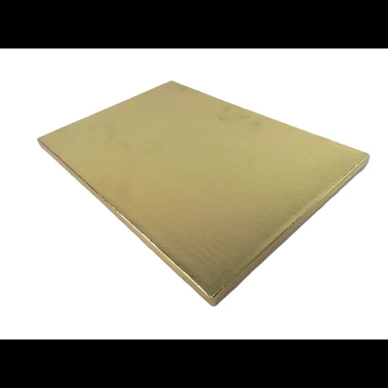 Cake Drum 1/2 Size Gold Wrap Around 12/Case