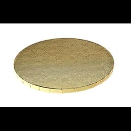 Cake Board 20 IN Gold Fluted 12/Case