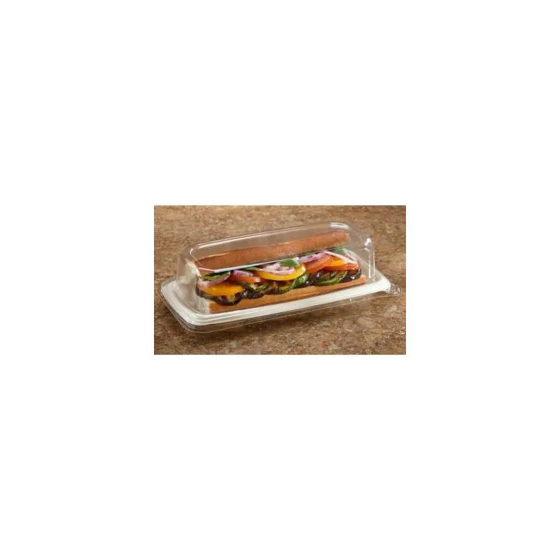 Take-Out Container Base 9.5X4.5 IN Pulp Fiber Kraft Rectangle 300/Case