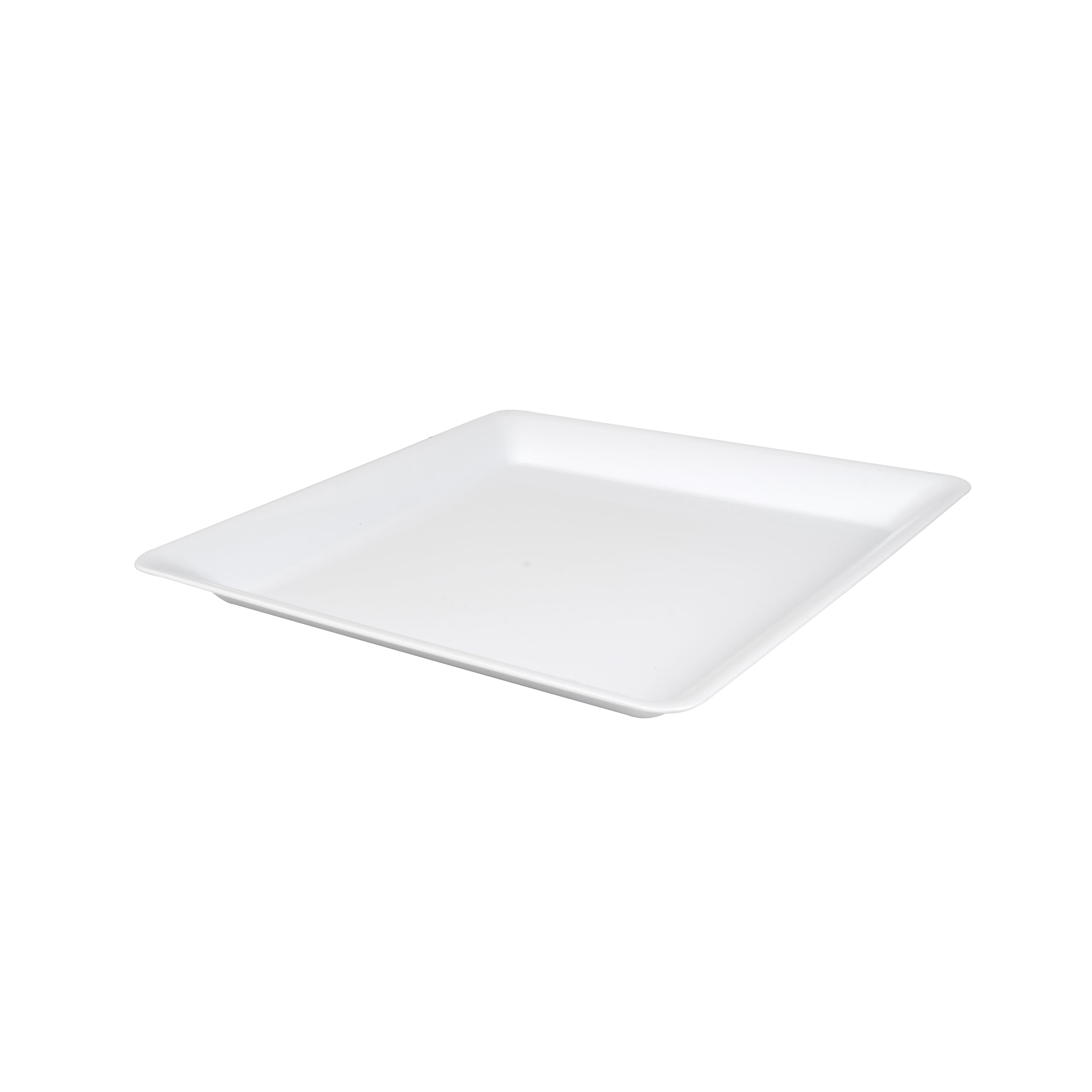 Serving Tray Base 16X16 IN PP White Square 20/Case