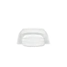 Deli Container Hinged With Dome Lid 8 OZ RPET Clear Square Tall 200/Case
