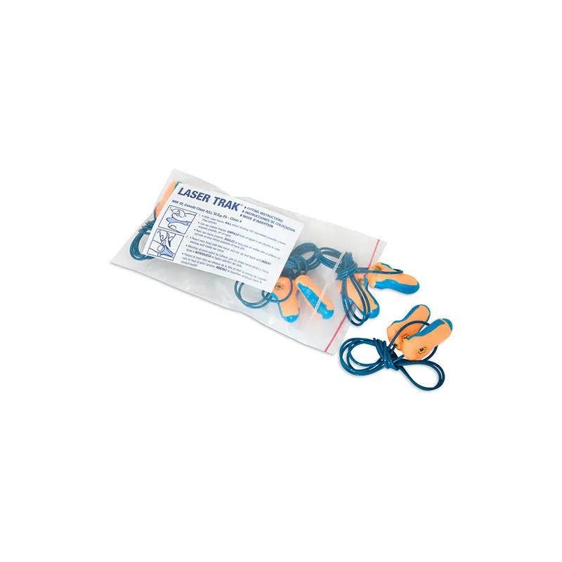 Earplug Orange Blue Polyurethane Corded Detectable 32db Rating 100/Box