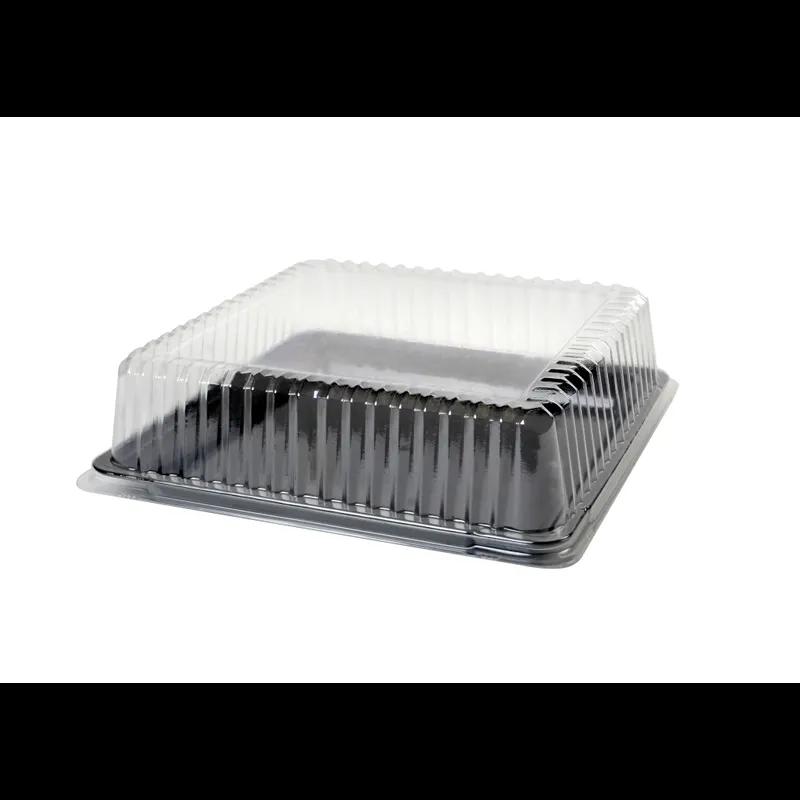 Lid Dome 12 IN PET Clear Square For Container 50/Case