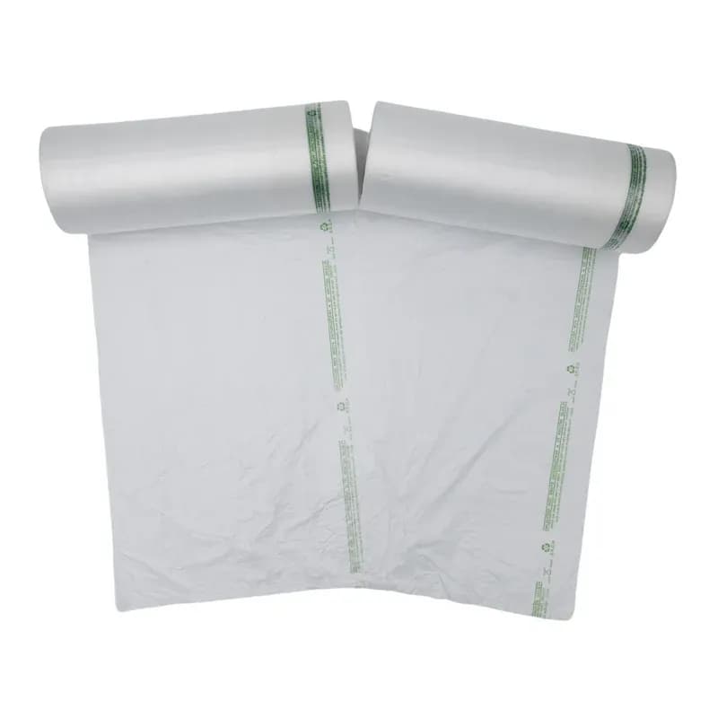 Produce Bag 12X20 IN High-Density Polyethylene (HDPE) 16.5# 11MIC Clear Childwarning 2400/Case