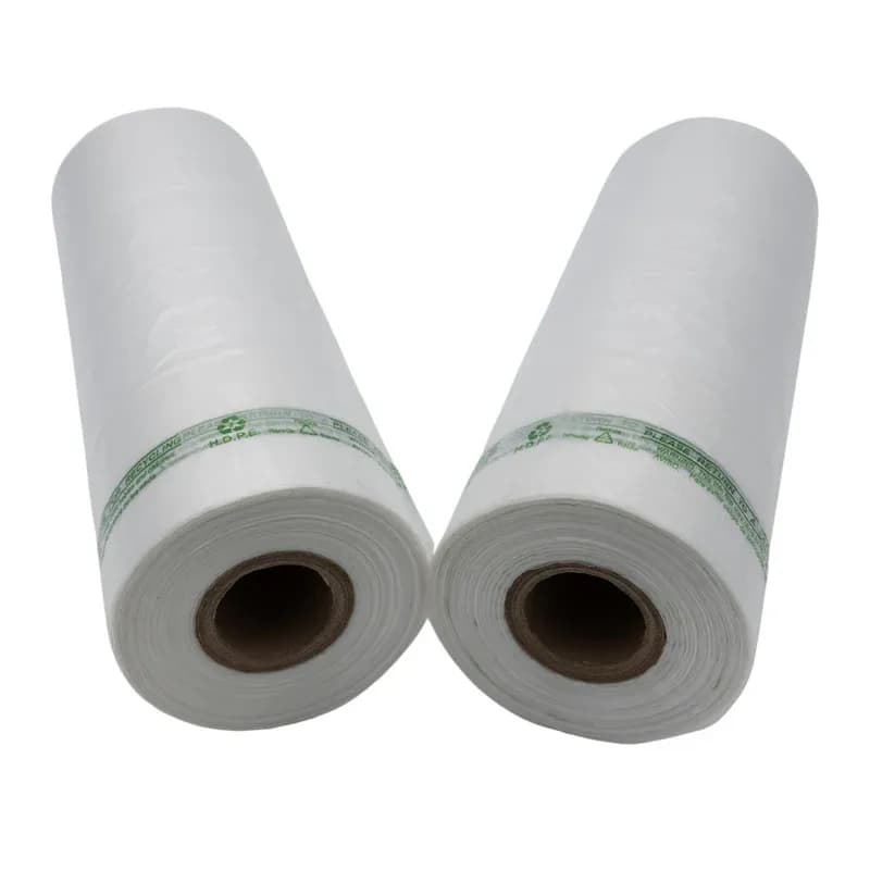 Produce Bag 12X20 IN High-Density Polyethylene (HDPE) 16.5# 11MIC Clear Childwarning 2400/Case