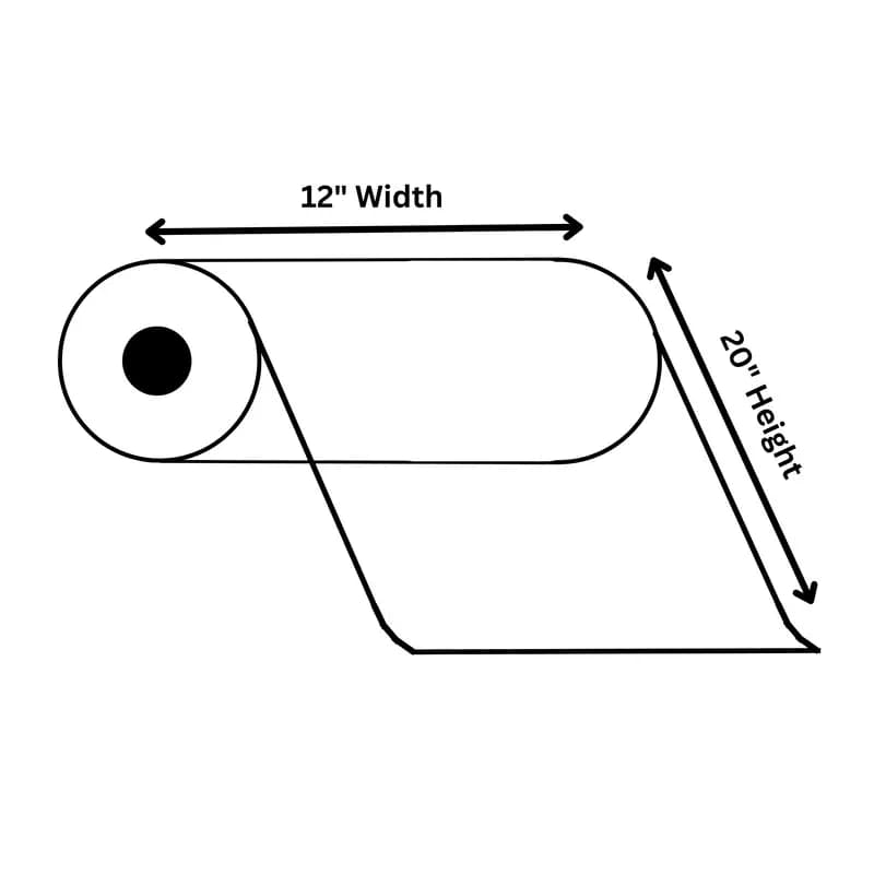 Produce Bag 12X20 IN High-Density Polyethylene (HDPE) 16.5# 11MIC Clear Childwarning 2400/Case
