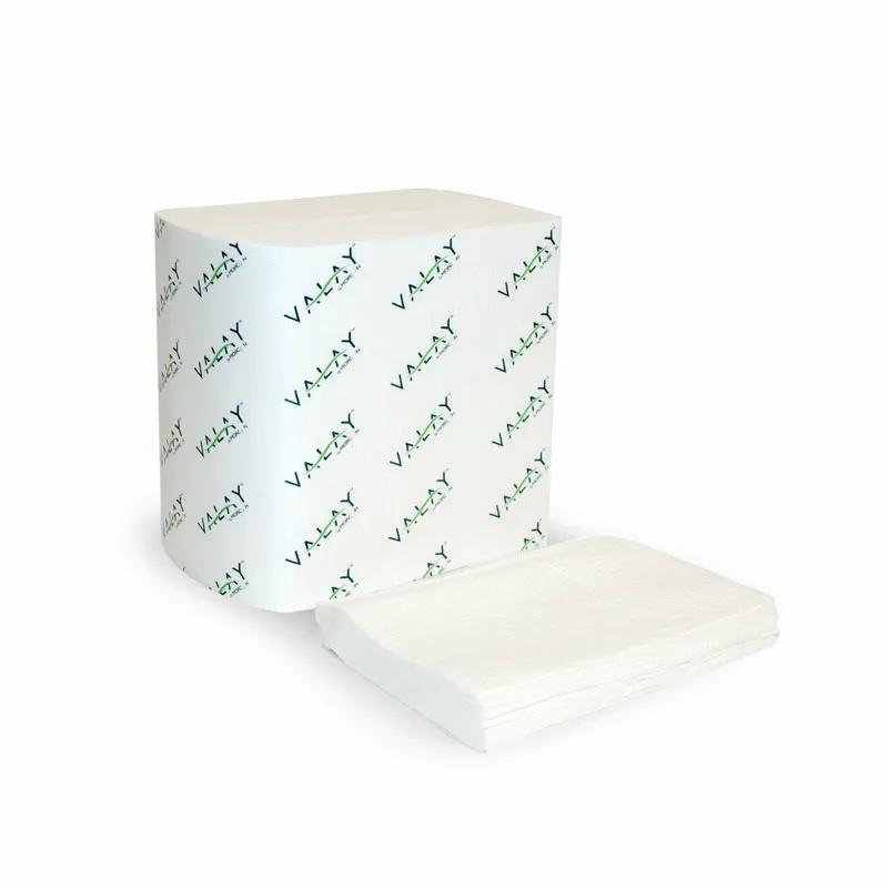 Valay® Dispenser Napkins 6.5X10.25 IN White 1PLY Interfold 6000/Case