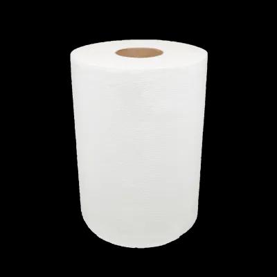 Morsoft® Roll Paper Towel 8X8 IN 300 FT White Hardwound 2IN Core Diameter 12 Rolls/Case
