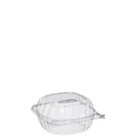 Dart® ClearSeal® Sandwich Take-Out Container 5.96X5.86X3.11 IN PET Clear 125 Count/Pack 4 Packs/Case 500 Count/Case