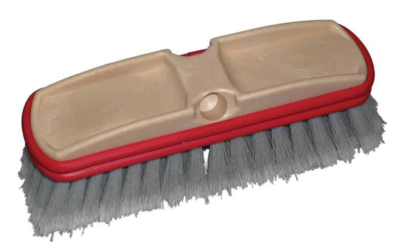 O-Cedar® Vehicle Brush 10 IN Vinyl Soft (1) Tapered Hole & (1) Threaded Hole 1/Each