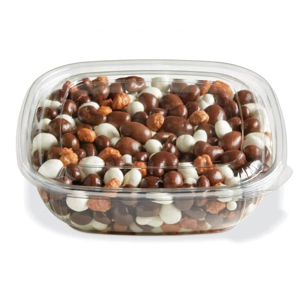 Fresh 'n Clear® Bowl Medium (MED) 32 OZ PET Clear Square 300/Case