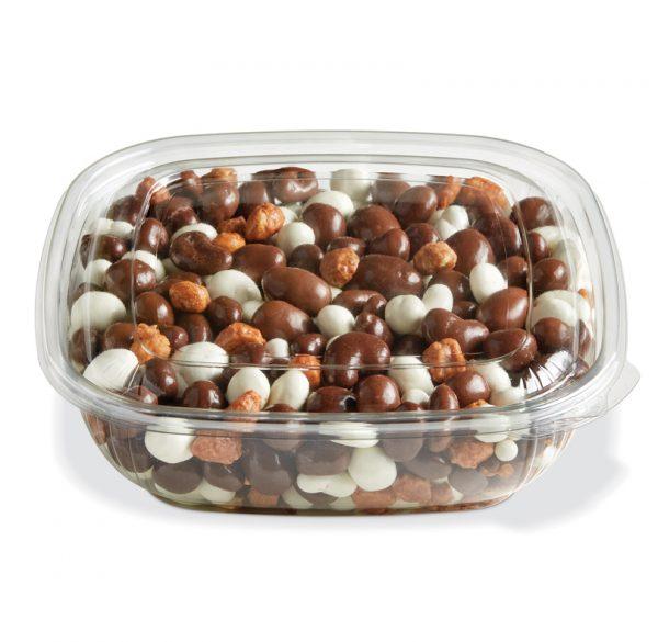 Fresh 'n Clear® Bowl Medium (MED) 32 OZ PET Clear Square 300/Case