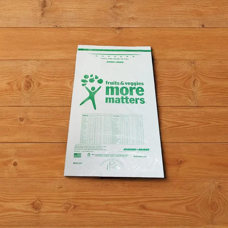 Produce Bag Roll 12X20 IN HDPE More Matters 3000/Case