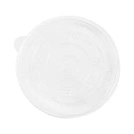 Karat® Lid Flat 3.9 IN PP White Round For 12 OZ Container 1000/Case