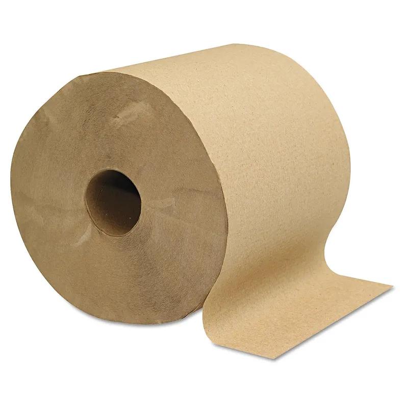 Roll Paper Towel 8IN X800FT Kraft 6/Case