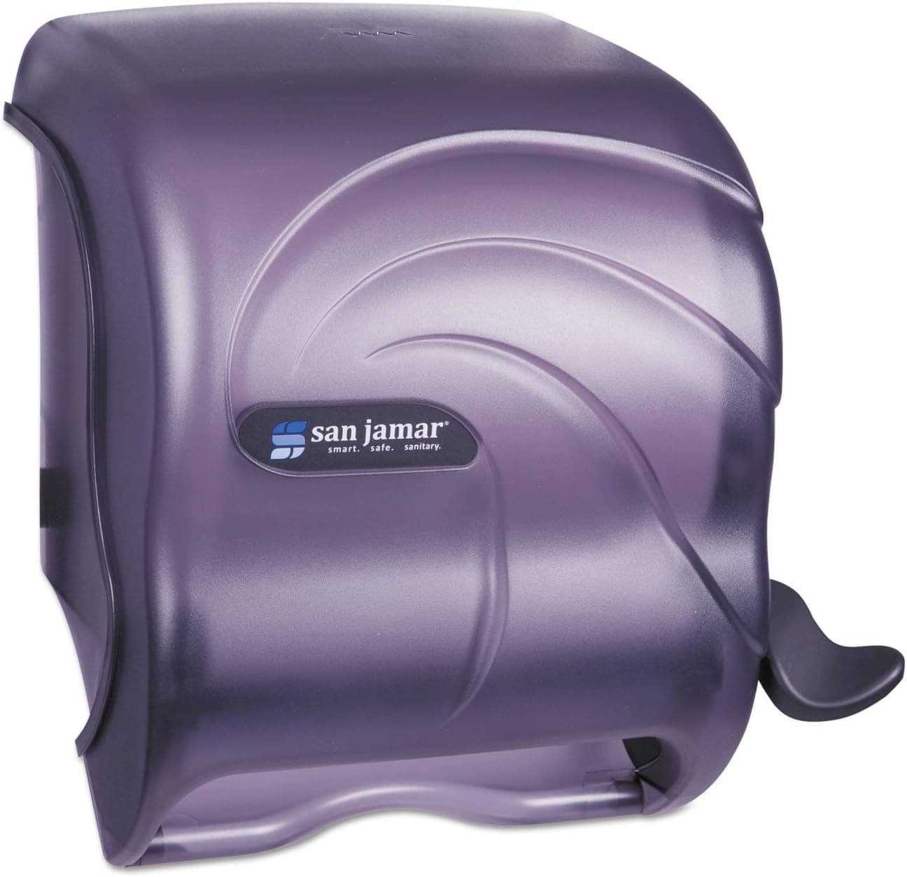 San Jamar Paper Towel Dispenser 12.5X8.5X12.75 IN Plastic Black Pearl Push Lever 1/Each