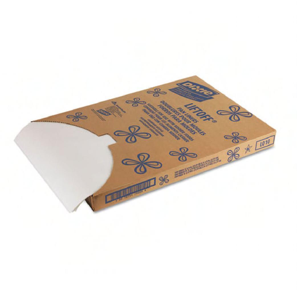 Dixie® Pan Liner 16X24 IN White Greaseproof 1000/Case