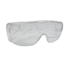 Glasses Clear Plastic With Clear Frame Wraparound Frame Clear Lens 1/Each