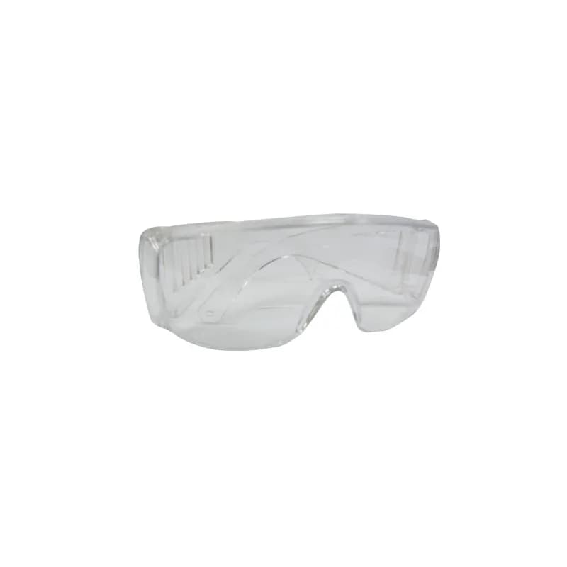 Glasses Clear Plastic With Clear Frame Wraparound Frame Clear Lens 1/Each