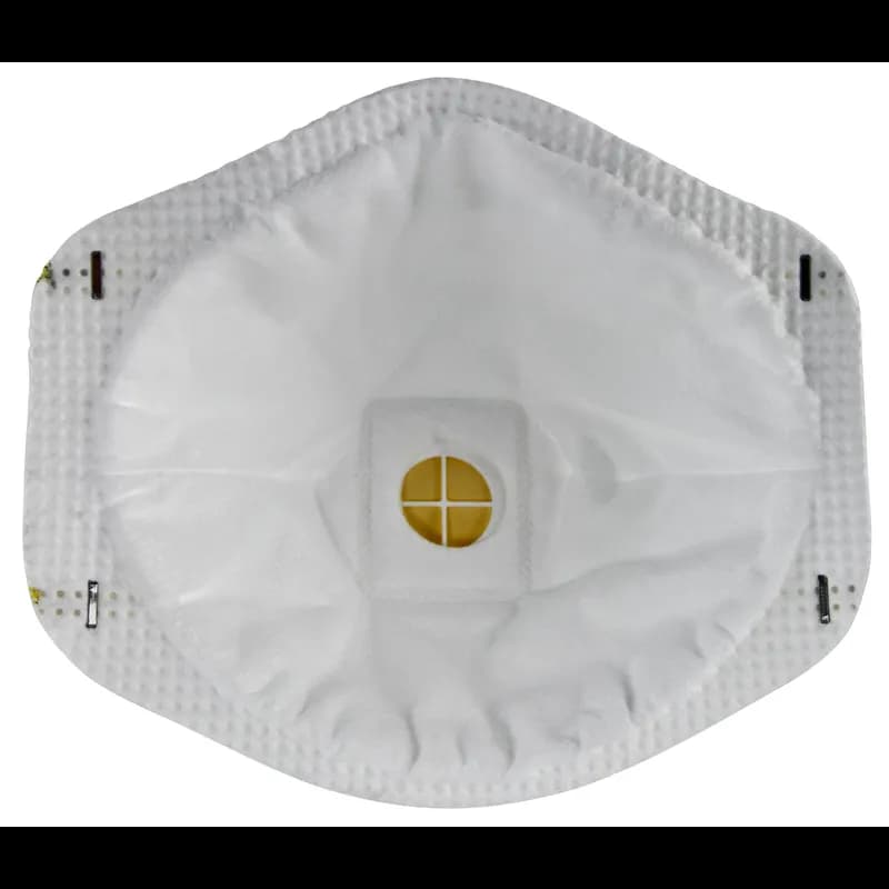 3M™ 8511 Respirator White Cool Flow™ Valve 10 Count/Pack 8 Packs/Case