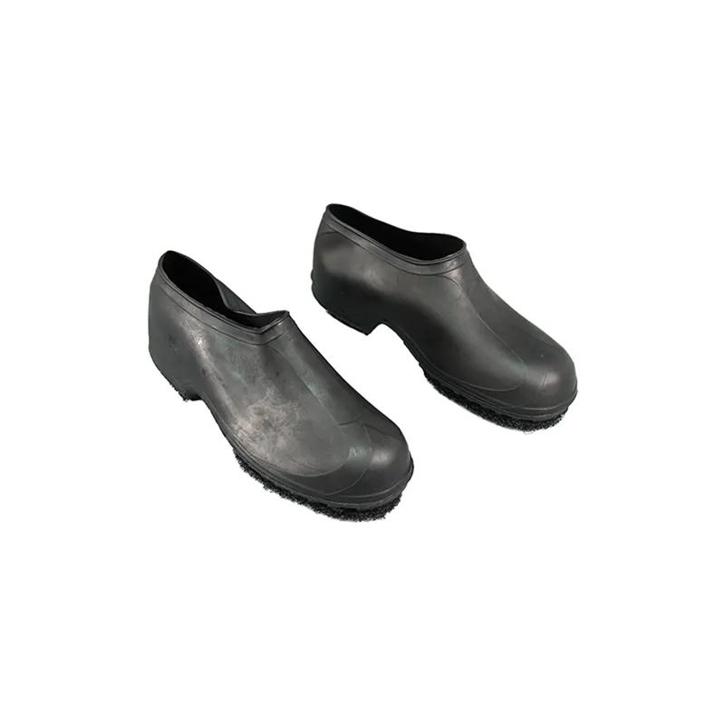 Impact® Stripping Boot Medium (MED) Black Soft Rubber Non-Skid Waterproof 1/Pack