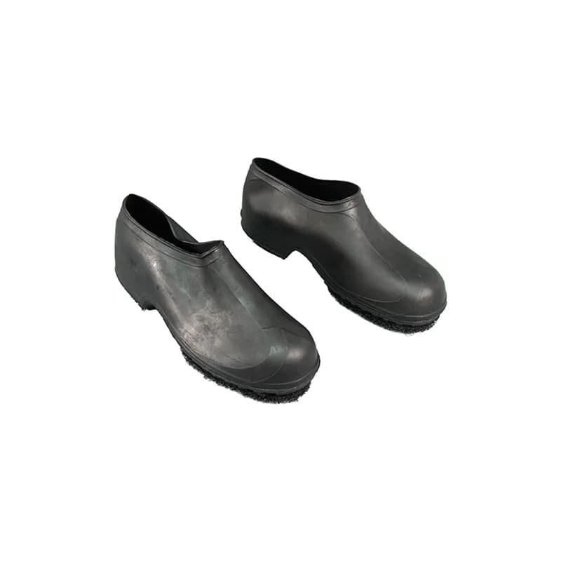 Impact® Stripping Boot Medium (MED) Black Soft Rubber Non-Skid Waterproof 1/Pack